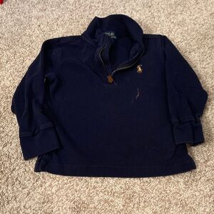 4 for $9 Ralph Lauren Kids Dark Blue Quarter Zip